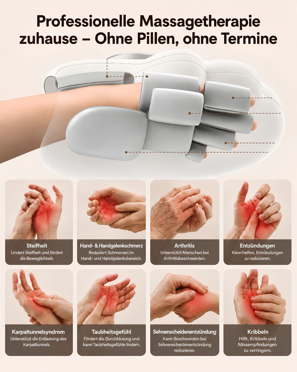 3-in-1 Handmassagegerät